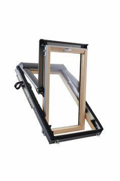Roto Designo R89P H200 (дерево) 2-камерне Uw = 0.88 635462 фото